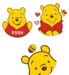 卡通图熊尼熊图片