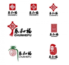 字体春和福logo图片