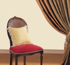 家居 椅子 窗帘图片