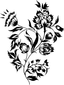 植物图案花纹花纹花纹图案矢量素材植物