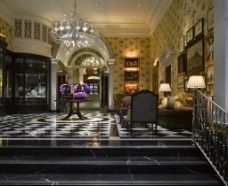 五星级酒店英国伦敦萨沃伊饭店前厅图片