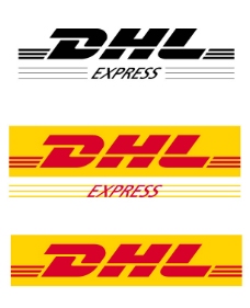 DHL logo 标志图片