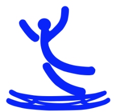 体育运动项目标识 蹦床图片