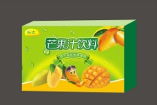 芒果汁饮料箱图片