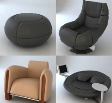 其他设计椅子沙发模型图片