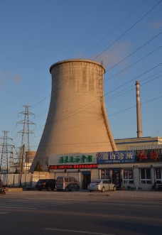 锦西石化化工厂大烟囱图片