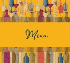 家具广告西餐厅menu菜单图片