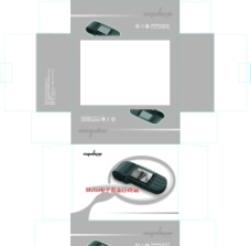 手持式MiNi电子营业厅 终端包装纸盒图片