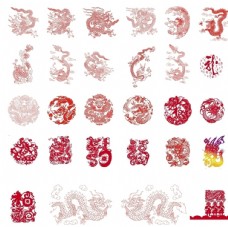 2012龙年元素龙纹标志